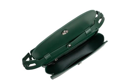 Recycled Vegan Leather Shoulder Bag